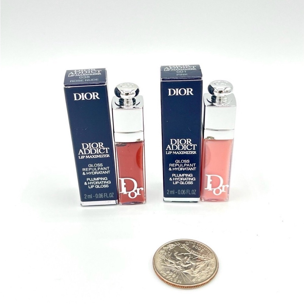 Dior Addict Lip Maximizer Gloss Mini Duo - Rosewood & Pink